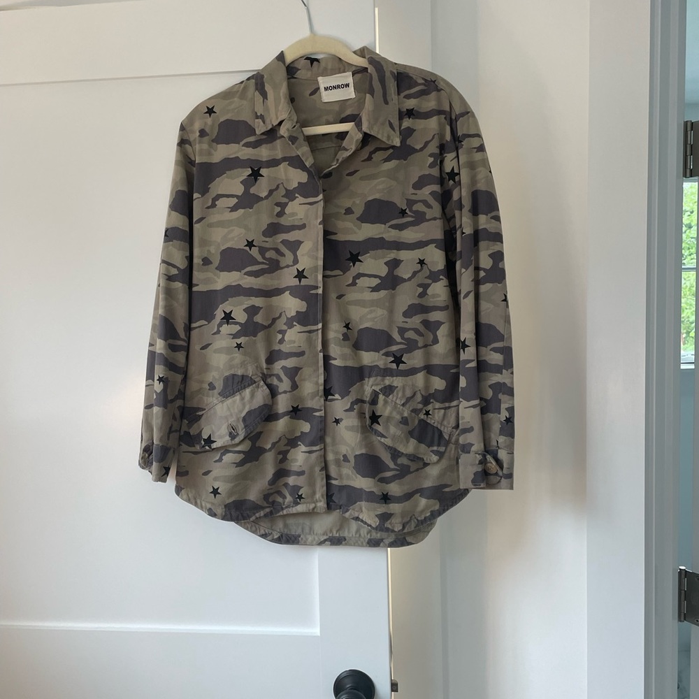 Camo and star jacket